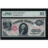 Image 1 : 1917 $1 Legal Tender Note PMG 63EPQ