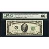 1950 $10 Kansas City FRN PMG 66EPQ