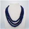 Beautiful Huge 1114 Cttw 3 Blue Sapphire Necklace