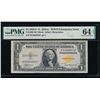 1935A $1 N Africa Silver Cert PMG 64EPQ