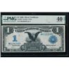 1899 $1 Black Eagle Silver Certificate PMG 40EPQ