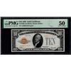 1928 $10 Gold Certificate PMG 50
