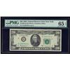 1963 $20 New York FRN PMG 65EPQ