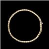 Image 3 : 14KT Yellow Gold 2.51ctw Diamond Bracelet