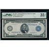 1914 $5 St Louis FRN PMG 35EPQ