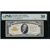 Image 1 : 1928 $10 Gold Certificate PMG 30