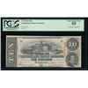 Image 1 : 1863 $10 T-59 Confederate PCGS 55