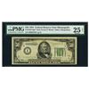1934 $50 STAR Minneapolis FRN PMG 25NET