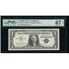 1957B $1 Silver Certificate PMG 67EPQ