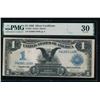 1899 $1 Black Eagle Silver Certificate PMG 30