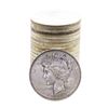 Roll of (20) Brilliant Uncirculated 1923 $1 Peace Silver Dollar Coins