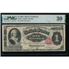 1891 $1 Martha Washington Silver Cert PMG 30