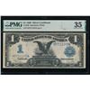 1899 $1 Black Eagle Silver Certificate PMG 35