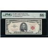 1963 $5 Legal Tender Note PMG 66EPQ