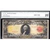 1905 $20 Technicolor Gold Certificate CGA 20