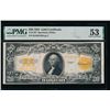 1922 $20 Gold Certificate PMG 53