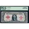 1923 $1 Legal Tender Note PCGS 63PPQ