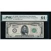 1928B $5 Boston FRN PMG 64EPQ