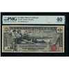 1896 $1 Educational Silver Certificate PMG 40