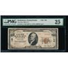 1929 $10 Bethlehem PA National PMG 25