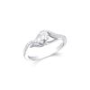 14KT White Gold 0.35ctw Diamond Ring