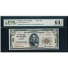 1929 $5 Salem NJ National PMG 64EPQ