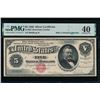 1886 $5 Silver Certificate PMG 40
