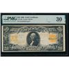 1906 $20 Gold Certificate PMG 30
