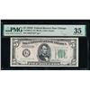 1934D $5 STAR Chicago FRN PMG 35