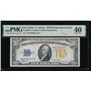 1934A $10 STAR N Africa Silver Certificate PMG 40