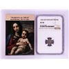 1556 KB Hungary Denar 'Madonna and Child' Coin NGC XF40 w/ Story Box