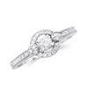 14KT White Gold 0.45ctw Diamond Ring