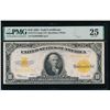 1922 $10 Gold Certificate PMG 25