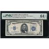 1935D $5 Silver Certificate PMG 64EPQ