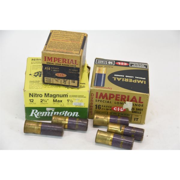 Box Lot Shot Shell Ammunition