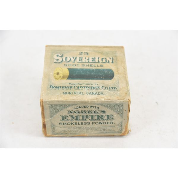 10 Original Rounds Rare Canadian Original Dominion Cartridge Co ...