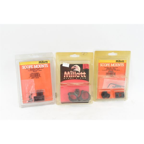 Box Lot Millet Rings/Bases