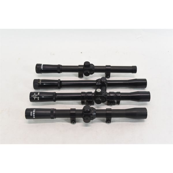 Box Lot Rim Fire Scopes
