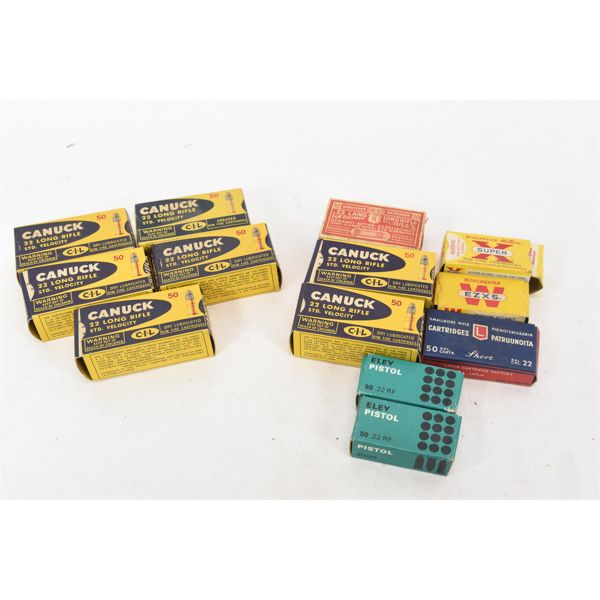 Vintage 22 Caliber Ammunition
