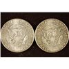 Image 2 : 2-40% 1964 SILVER JOHN F. KENNEDY HALVES