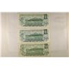 Image 2 : 3-1973 CANADIAN $1 BILLS