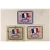 Image 2 : 3 PIECES OF 1944 FRANCE MILITARY PAYMENT CERTS