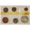 Image 1 : 1964 MEXICO 6 COIN UNC SET INCLUDES .100 SILVER
