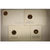 Image 2 : 4 FRANKLIN MINT HOLIDAY CARDS WITH  SOLID BRONZE