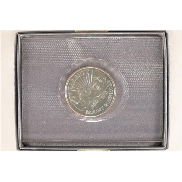 1991 MT. RUSHMORE UNC HALF DOLLAR