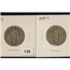Image 1 : 1927 & 1929-S STANDING LIBERTY QUARTERS