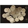 Image 1 : ROLL OF 40-BUFFALO NICKELS 1920'S & 30'S WITH SOME