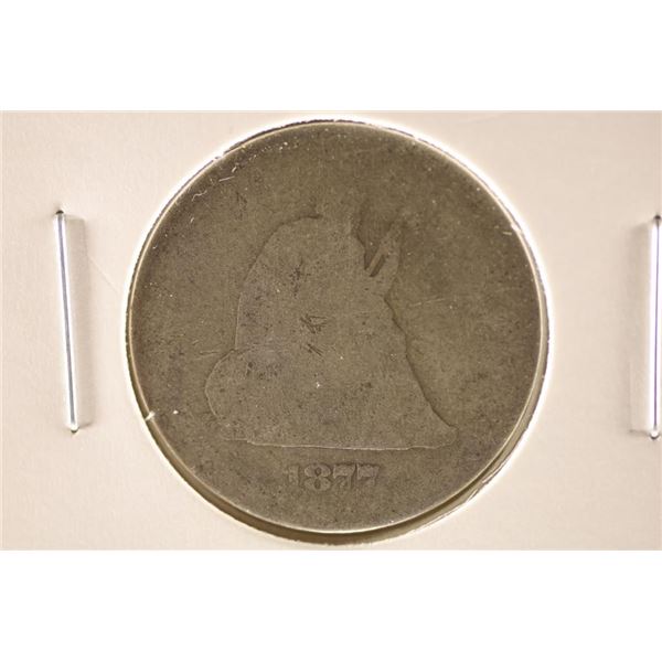 1877 SEATED LIBERTY QUARTER