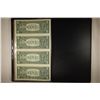 Image 2 : 2003-A UNCUT $1 FRN BILLS IN BLACK FOLIO