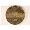 Image 2 : 1905 LEWIS & CLARK EXPO BRASS TOKEN EXTRA FINE